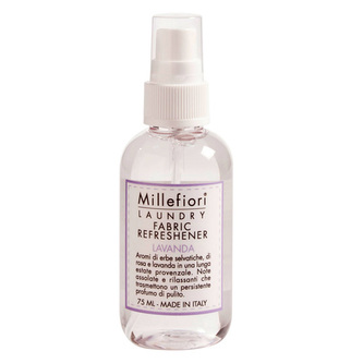 Osvěžovač tkanin Millefiori Milano Laundry, 75 ml/Levandule