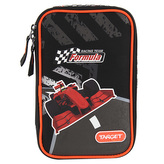 Školní penál s náplní Target Formule - černá