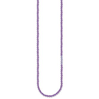 Náhrdelník \"Fialový\" Thomas Sabo KE1173-163-13-L70, Sterling Silver, 925 Sterling silver, ame