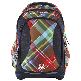 Školní batoh Target Benetton, barva tmavě modrá