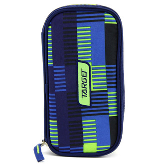 Školní penál bez náplně Target Compact, žluto-modrý se vzorem