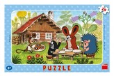 Krtek na návštěvě - Puzzle 15 deskové