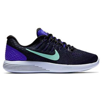 WMNS NIKE LUNARGLIDE 8 20 | RUNNING | WOMEN | LOW TOP | PRSN VLT/GRN GLW-BLK-DK PRP