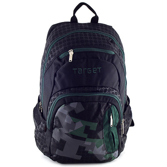 Batoh Target černo-zelený