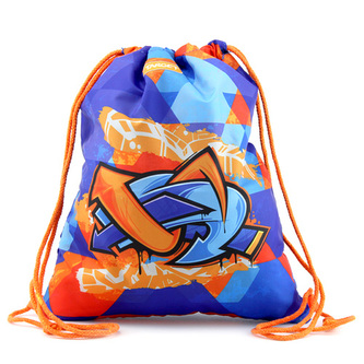 Sportovní vak Target Graffiti, modro-oranžový
