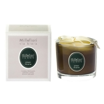 Vonná svíčka Millefiori Milano Zelené snění, Via Brera, 180 g