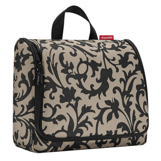 Cestovní toaletní taška Reisenthel Béžová s barokními ornamenty | toiletbag XL