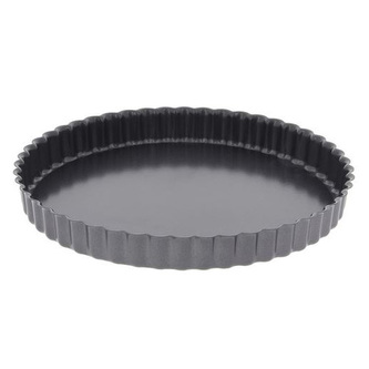 de Buyer ROUND FLUTED TART MOULD O28CM