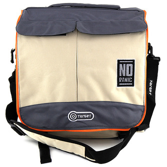 Taška na notebook Target béžovo-šedá