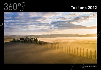 360° Italien - Toskana Kalender 2022