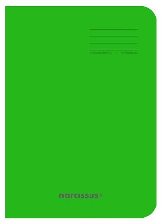 Zeszyt A4/60K kratka PP Green (4szt) NARCISSUS