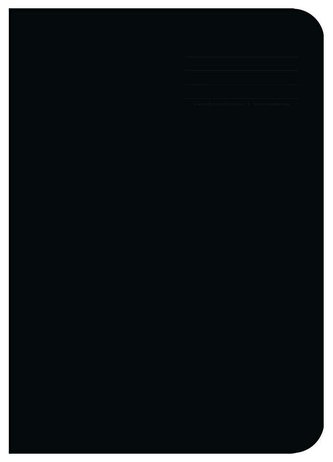 Zeszyt A4/60K kratka PP Black (4szt) NARCISSUS