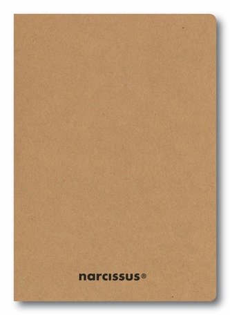 Zeszyt A5/56K linia Eco Kraft (6szt) NARCISSUS