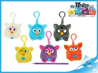 Furby přívěšek plyšový na baterie se zvukem