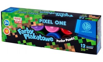 SADA TEMPEROVÉ BARVY MINECRAFT PIXEL ONE