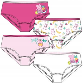 SADA 4 KS KALHOTKY PEPPA PIG - velikost 5-6