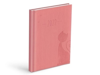 Diář 2022 D801 PU pink