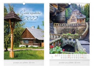 Česká republika 2022 - nástěnný kalendář