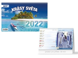 Krásy světa 2022 - stolní kalendář