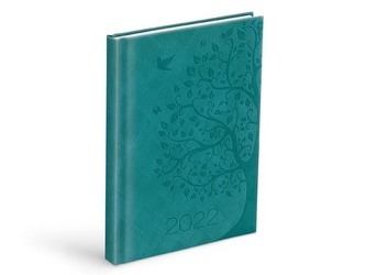 Diář 2022 D801 PU turquoise