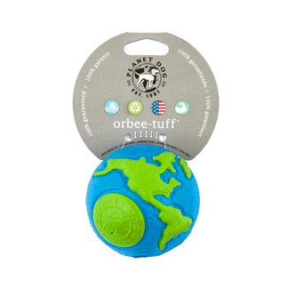 Orbee-Tuff® Ball Zeměkoule modro/zelená M 7cm