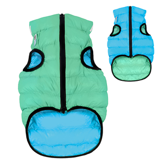 Airy Vest Lumi bunda pro psy luminiscenční/modrá S 40