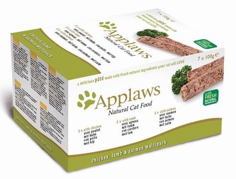 Applaws paštika Cat Multipack Country 7x100g