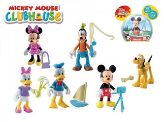 Mickey Mouse Clubhouse figurka kloubová 8cm plast asst 6 druhů v krabičce
