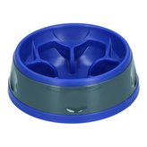 Zpomalovací miska Eat Slow Amaze Flower modrá 13cm