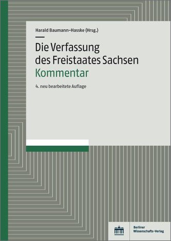 Die Verfassung des Freistaates Sachsen - Kommentar