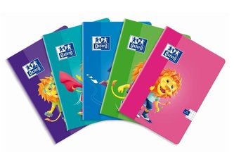 Zeszyt A5/16K linia podwójna Lion (10szt) OXFORD