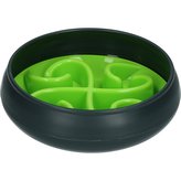 Zpomalovací miska Eat Slow Tumble zelená 20cm