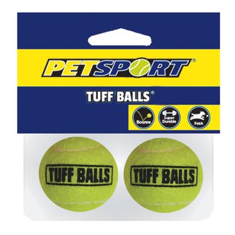 Tenisák pro psy - Žlutý 6cm - 2ks