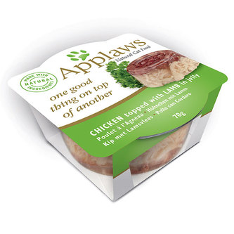 Applaws miska Cat Duo Aspik kuřecí prsa a jehněčí v želé 70g