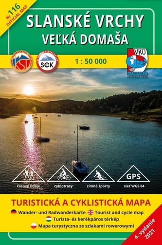 Slanské vrchy - Veľká Domaša 1:50 000 (4.vydanie) Slanské vrchy - Veľká Domaša 1:50 000 (4.vydanie)