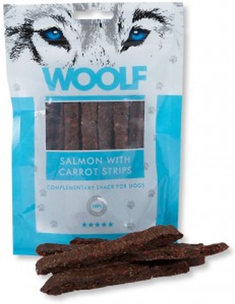 Woolf Salmon with Carrot Stripes 100g