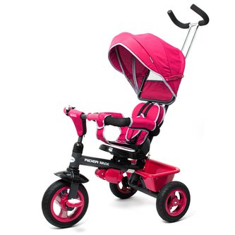 Dětská tříkolka Baby Mix RIDER 360° růžová Dětská tříkolka Baby Mix RIDER 360° růžová