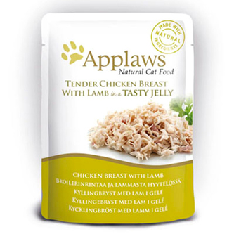 Applaws kapsička Cat Jelly Kuřecí prsa s jehněčím 70g