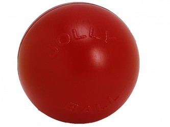 Jolly Ball Push-n Play 25 cm - míč plnící červený
