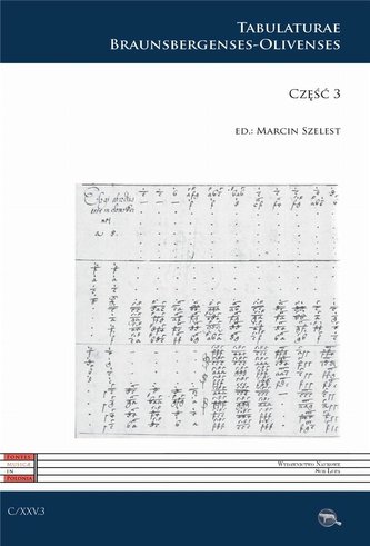 C XXV. Tabulaturae Braunsbergenses-Olivenses cz.3 C XXV. Tabulaturae Braunsbergenses-Olivenses cz.3