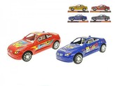 Auto sportovní plast 17cm na setrvačník 4 barvy v krabičce - 1 kus