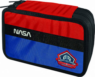 Baagl Školní penál dvoupatrový NASA