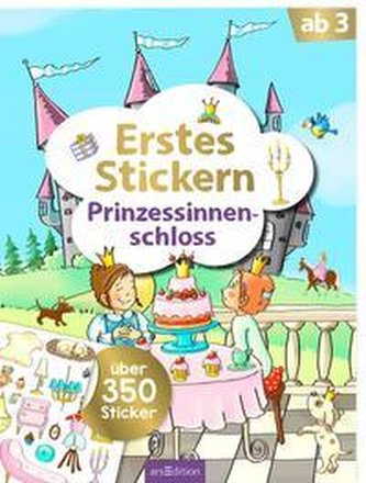 Erstes Stickern Prinzessinnenschloss
