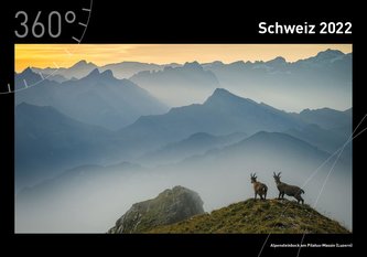 360° Schweiz Premiumkalender 2022