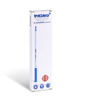 Pastelka šestihranná PRIMO MINABELLA, tuha Ø 3.8mm, balení (12ks), sv. růžová