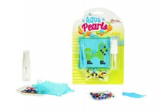 Mozaika vodní perly s předlohami plast na kartě - 1 kus