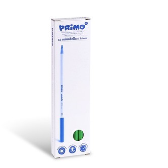 Pastelka šestihranná PRIMO MINABELLA, tuha Ø 3.8mm, balení (12ks), sv. zelená