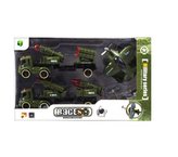 Auto wojskowe z akcesoriami