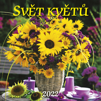 Kalendář 2022 - Svět květů, nástěnný