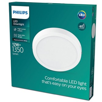 MAGNEOS SVÍTIDLO PŘISAZENÉ KULATÉ LED 12W 1350lm 4000K, bílá